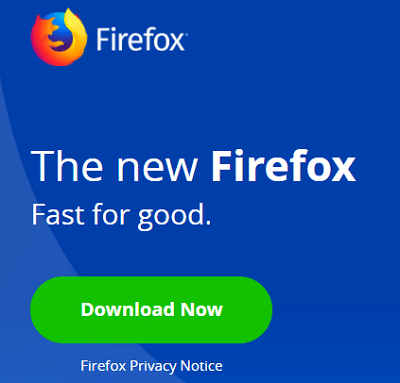 Firefoxの最新バージョンをダウンロードするには、[今すぐダウンロード]をクリックします。