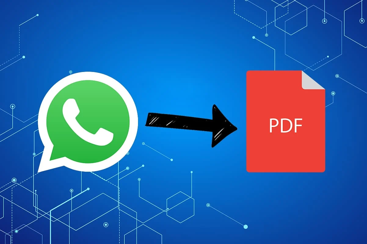 كيفية تصدير WhatsApp Chat بصيغة PDF