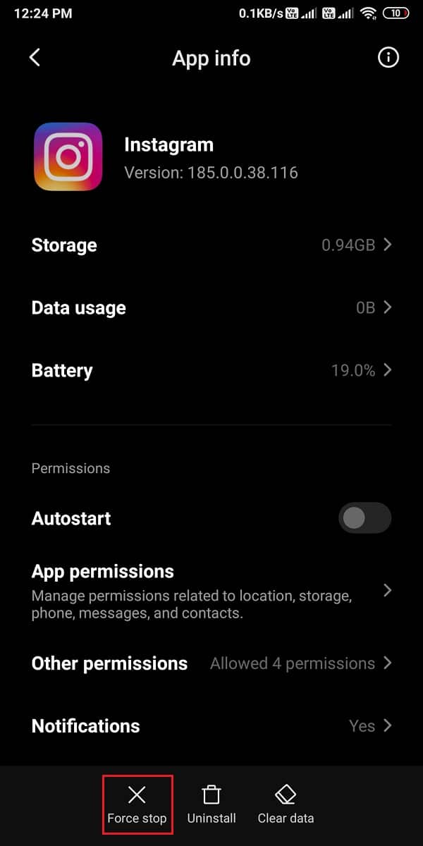 [強制停止]をタップして、選択したアプリを強制停止します| Androidがランダムに再起動するのはなぜですか？それを修正する方法！