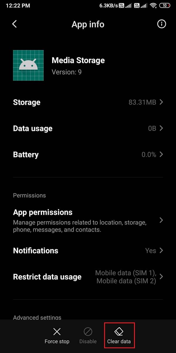 [キャッシュをクリア]をタップします| Androidがランダムに再起動するのはなぜですか？それを修正する方法！