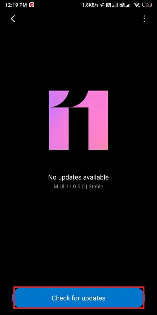 [アップデートを確認]をタップします。Androidがランダムに再起動するのはなぜですか？