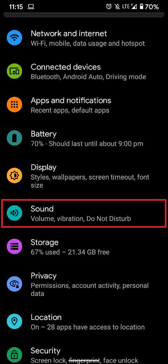 'Ses' üzerine dokunun