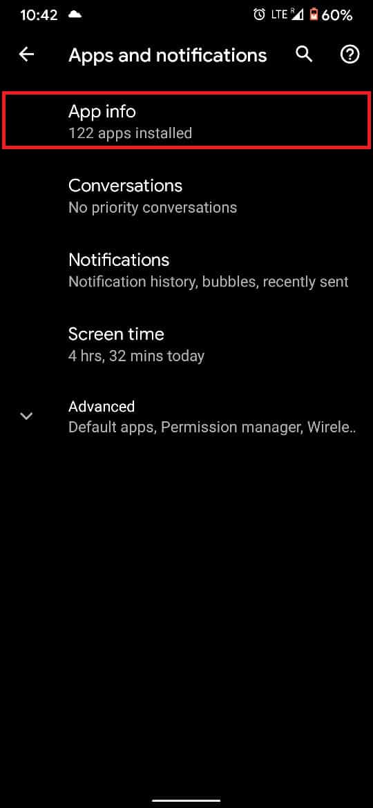 [すべてのアプリを表示]をタップします
