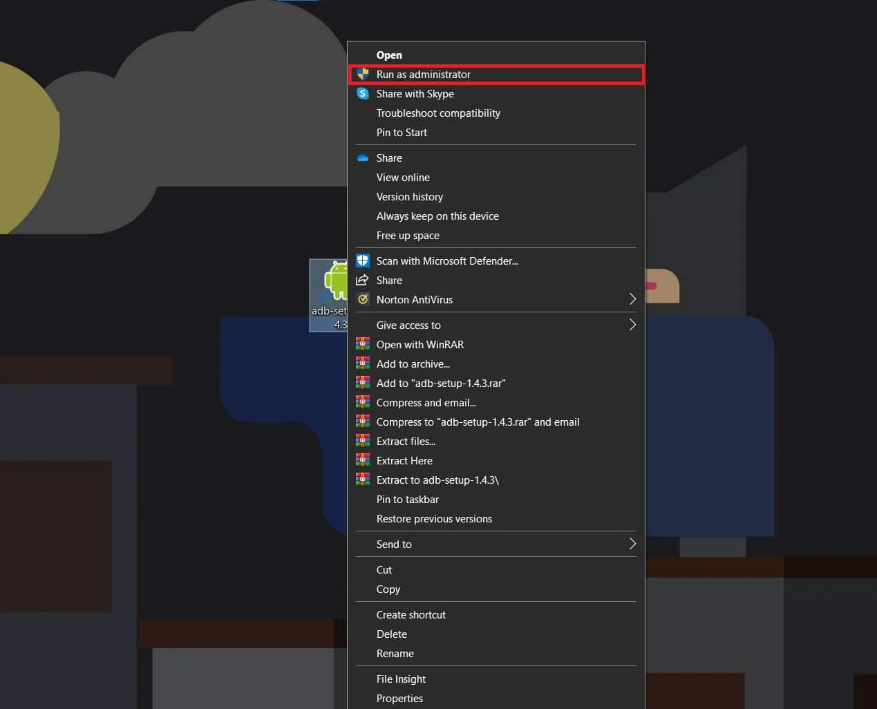 انقر فوق تشغيل كمسؤول | كيفية فتح أداة تحميل Bootloader عبر Fastboot على نظام Android