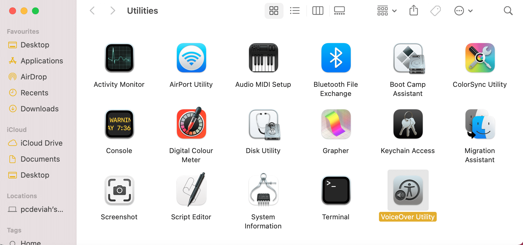 VoiceOver Yardımcı Programı | Yardımcı Programlar Klasörü Mac Nasıl Kullanılır
