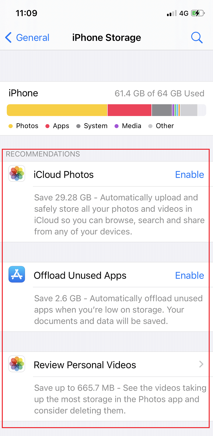 Gereksiz Uygulamalardan Kurtulun | iPhone Depolama Tam Sorununu Düzeltin