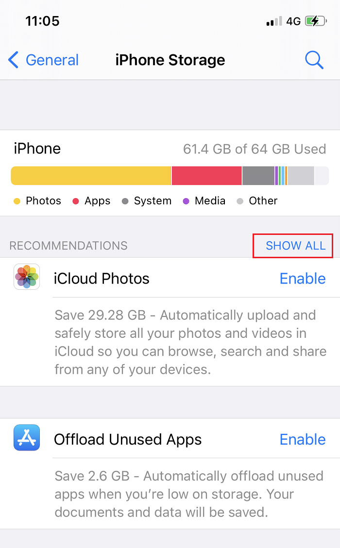 Apple'dan Depolama Önerileri | iPhone Depolama Tam Sorununu Düzeltin