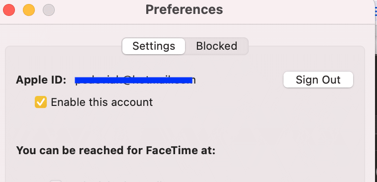 İstediğiniz Apple Kimliği için bu hesabı etkinleştirin. FaceTime etkinleştirme hatası