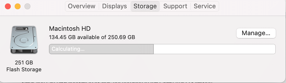 ストレージに移動
