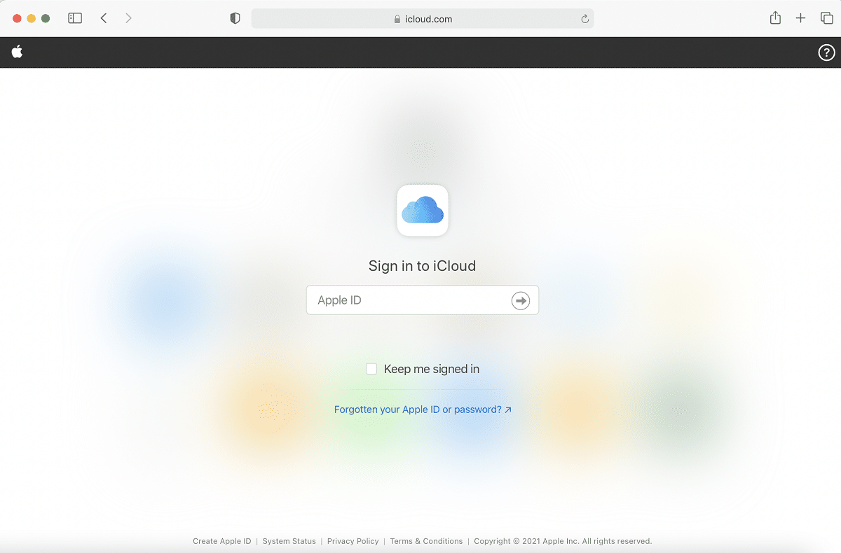 iCloud'da oturum açın | Bu Öğe Geçici Olarak Kullanılamıyor Hatasını Düzeltin