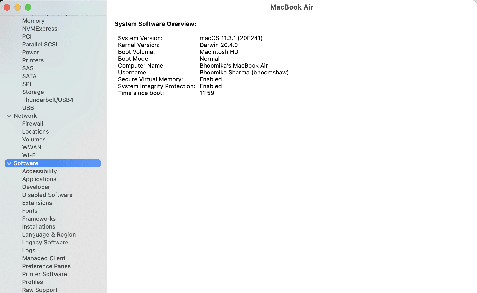 حدد البرنامج للتحقق مما إذا كنت قد قمت بتسجيل الدخول إلى الوضع الآمن