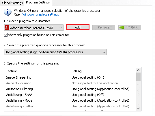 انقر فوق إضافة
