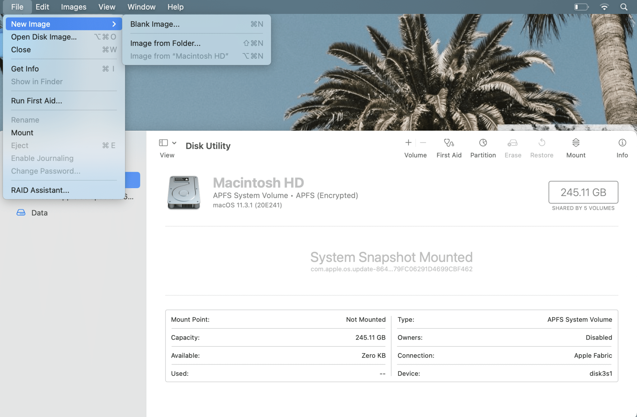 حدد صورة جديدة وانقر على صورة من مجلد. كيفية حماية مجلد بكلمة مرور في نظام التشغيل Mac