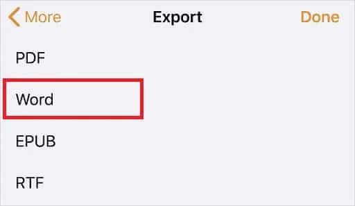 Opcje eksportu-z-aplikacji-stron-iphone