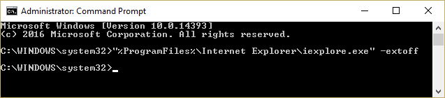 เรียกใช้ Internet Explorer โดยไม่ต้องใช้คำสั่ง cmd ของโปรแกรมเสริม