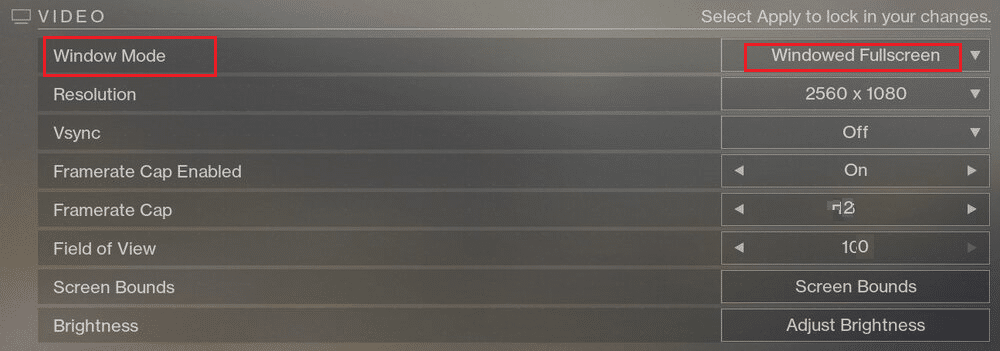 Destiny 2 Pencereli veya Tam ekran. Windows 10'da Destiny 2 Hata Kodu Brokoli Nasıl Onarılır