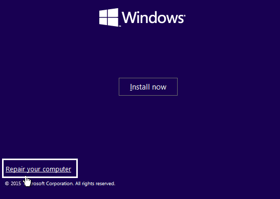 Repare seu computador