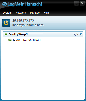 Hamachiトンネルの問題を解決する方法