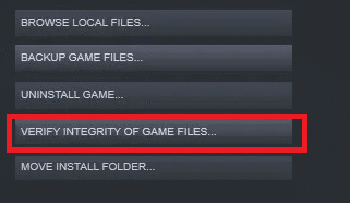Sekarang, beralih ke tab FILE LOKAL dan klik VERIFIKASI INTEGRITAS FILE GAME ... Perbaiki Kesalahan Pemuatan Aplikasi Steam 3.0000065432