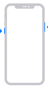 กดปุ่มลดระดับเสียง + ปุ่มด้านข้างค้างไว้พร้อมกัน ทำไม iPhone ของฉันถึงค้างและไม่สามารถปิดหรือรีเซ็ตได้