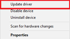 คลิกขวาที่ไดรเวอร์ Xbox แล้วคลิก อัปเดตไดรเวอร์ แก้ไขทรัพยากรระบบไม่เพียงพอที่มีอยู่เพื่อทำให้ข้อผิดพลาด API สมบูรณ์
