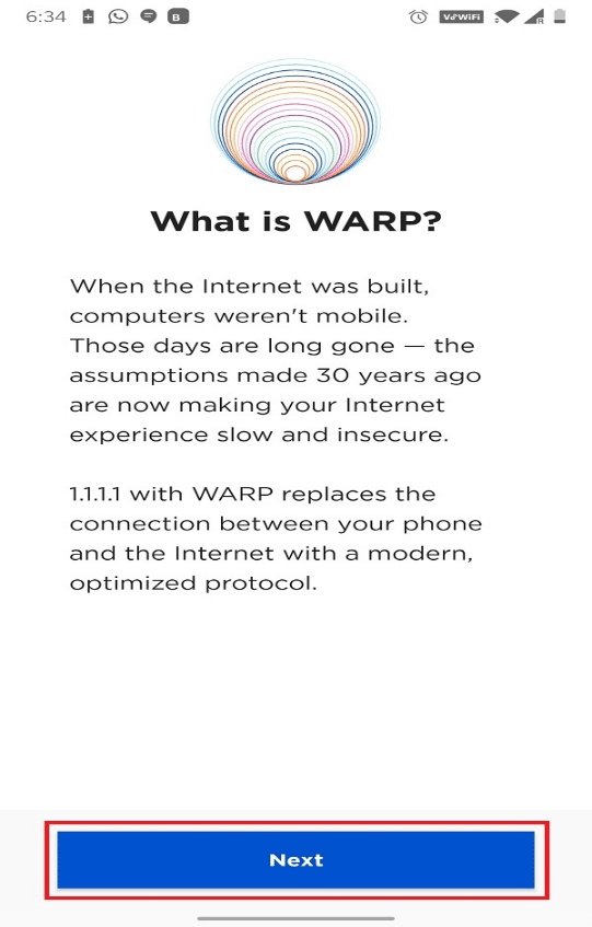 Ketuk Berikutnya. Cara Mengakses Situs yang Diblokir di Android