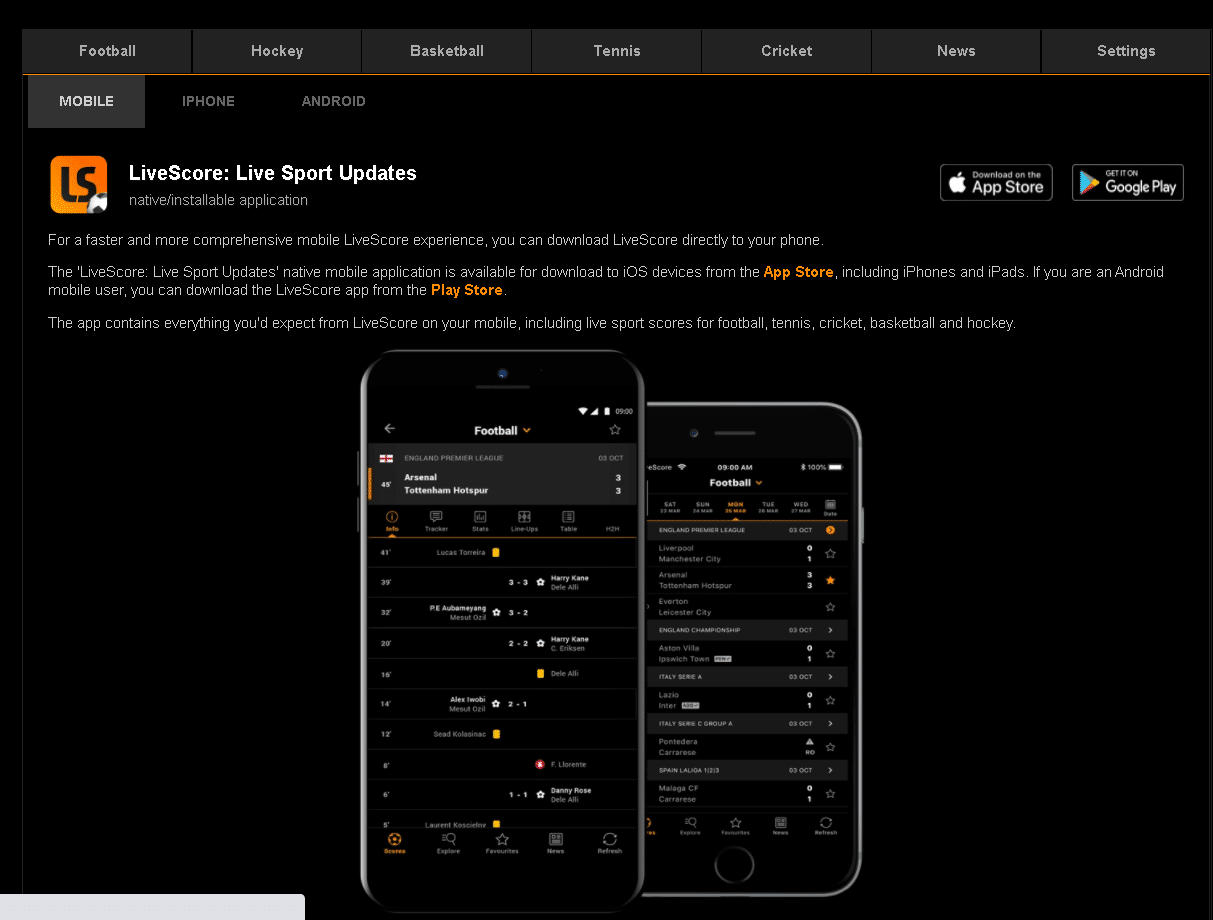 คะแนนสด | เว็บไซต์สตรีมมิ่งกีฬาฟรียอดนิยม