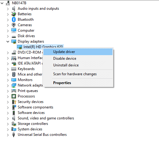 คุณจะเห็นการ์ดแสดงผลบนแผงหลักและดับเบิลคลิกที่มัน แก้ไขการใช้งาน CPU สูง hkcmd