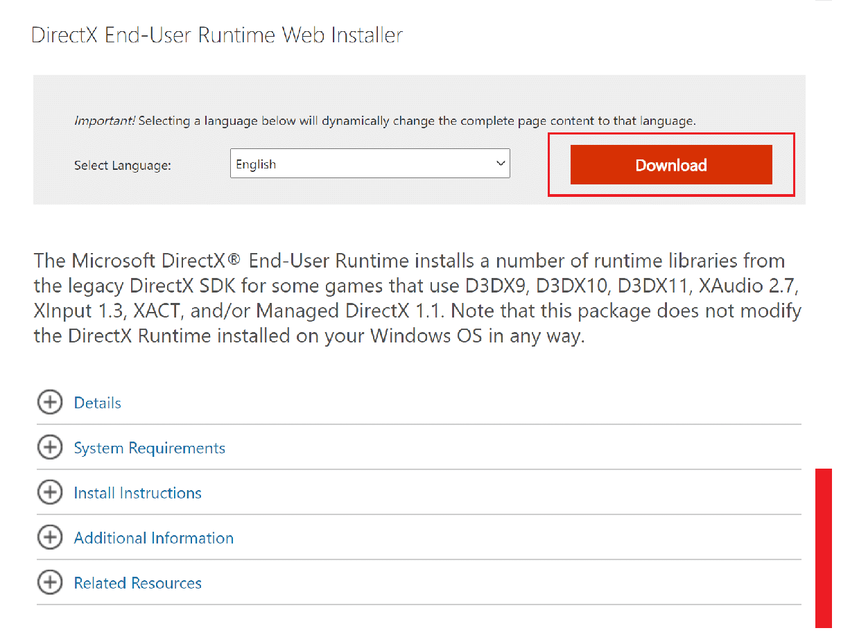 เลียที่ดาวน์โหลด | แก้ไขข้อผิดพลาด Dev 6068