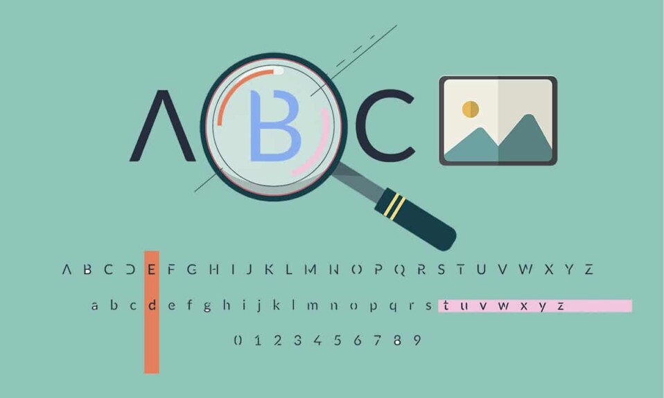 画像からフォントを識別する方法