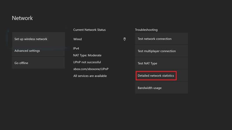 xboxoneネットワーク設定