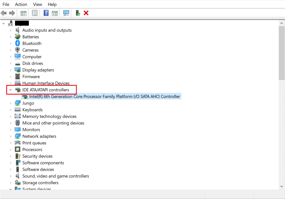 espandere i controller ATA ATAPI nel driver di dispositivo