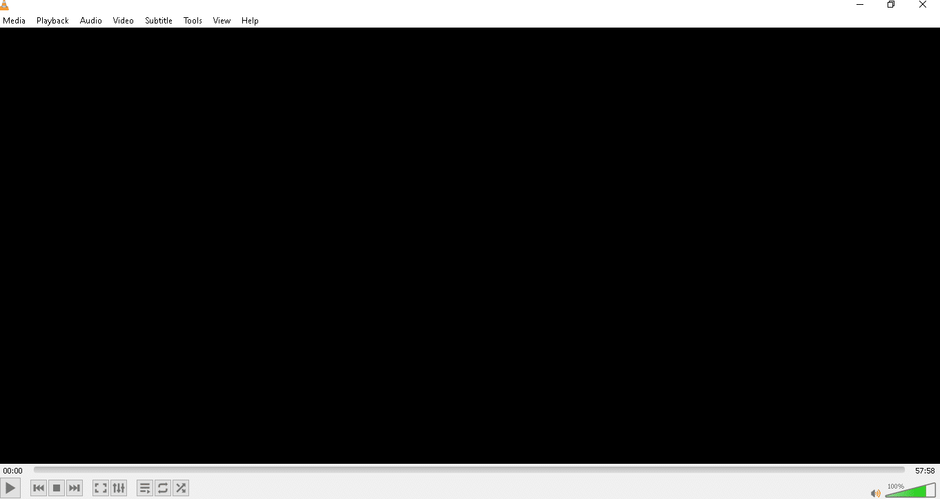 Buka film Anda dengan pemutar media VLC. Cara Menambahkan Subtitle ke Film Secara Permanen