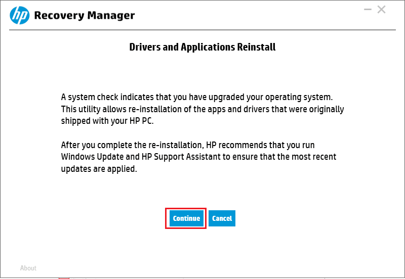 klicken Sie auf Weiter.