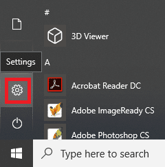 Klicken Sie auf das Zahnradsymbol, um die Fenstereinstellungen zu öffnen