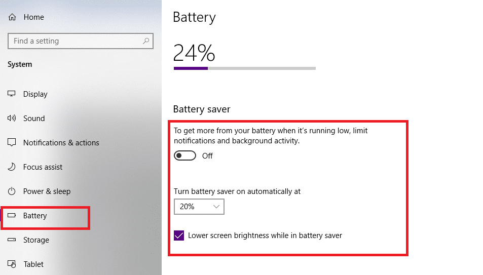 Ändern Sie die Energiespareinstellungen nach Ihren Wünschen | Beheben Sie, dass HP-Laptop keine Verbindung zu Wi-Fi herstellt