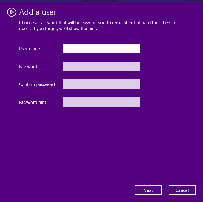 Geben Sie Ihre Anmeldedaten ein und klicken Sie auf Weiter.