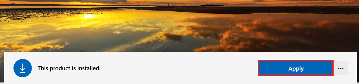 Klicken Sie auf Übernehmen. Jetzt wird das Design auf Ihren Desktop angewendet.