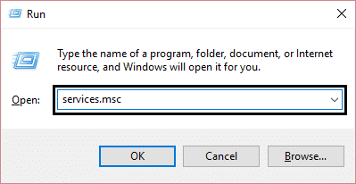 services.mscウィンドウ