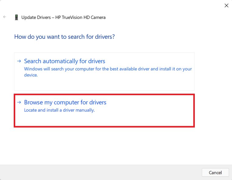 Assistente de atualização de driver