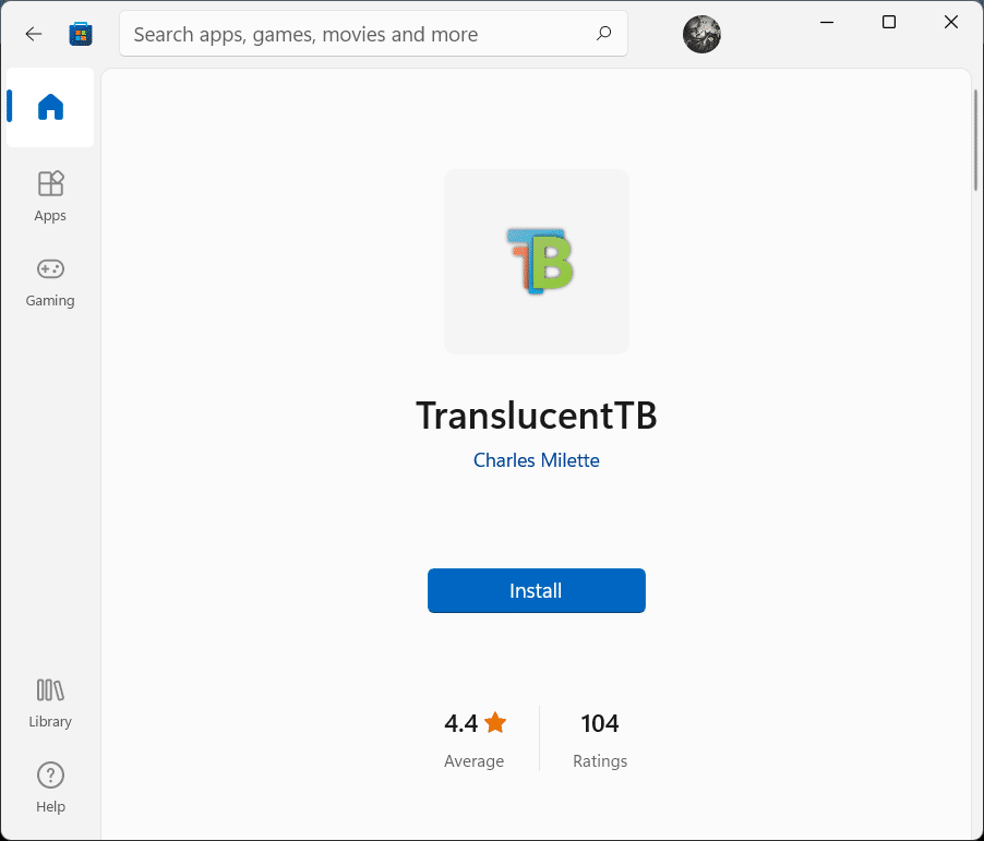 Translúcido TB Instalar Microsoft store win11