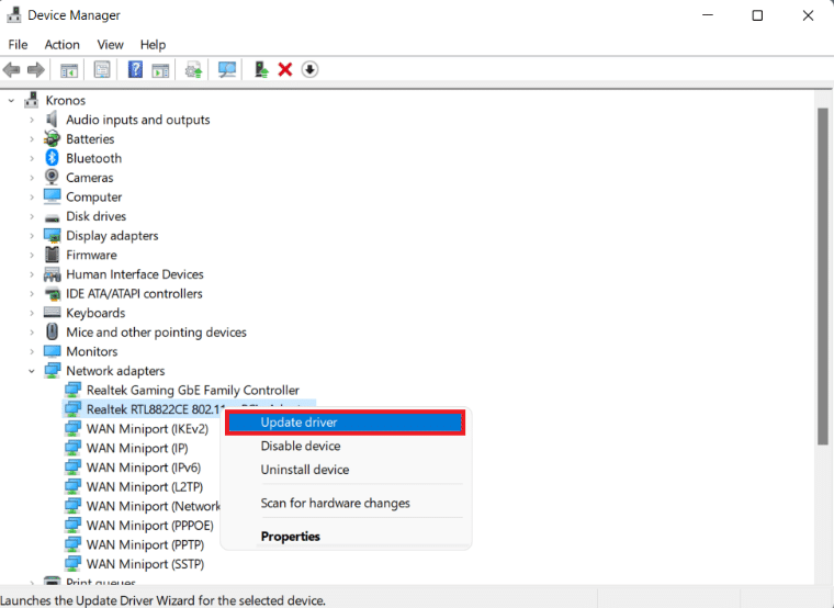 Jendela Pengelola Perangkat. Cara untuk mempercepat Windows 11