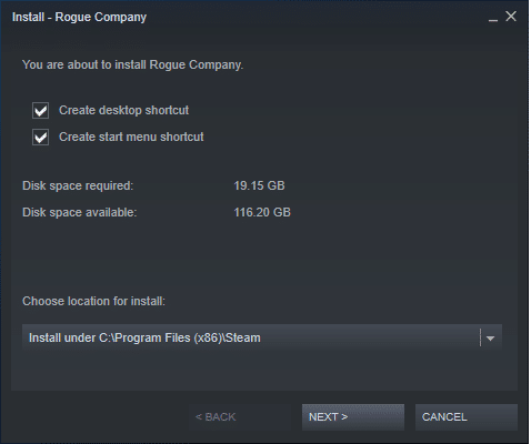 Klik kanan pada game dan pilih opsi INSTALL. Cara Mencadangkan Game Steam