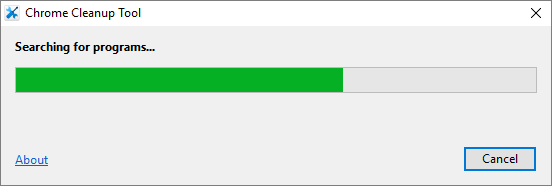 Outil de nettoyage de Google Chrome