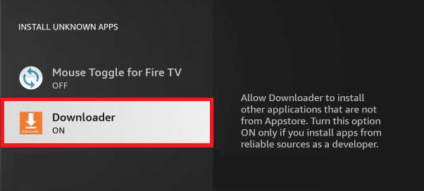Ative as configurações do Downloader, conforme mostrado. Como instalar o Kodi na Smart TV