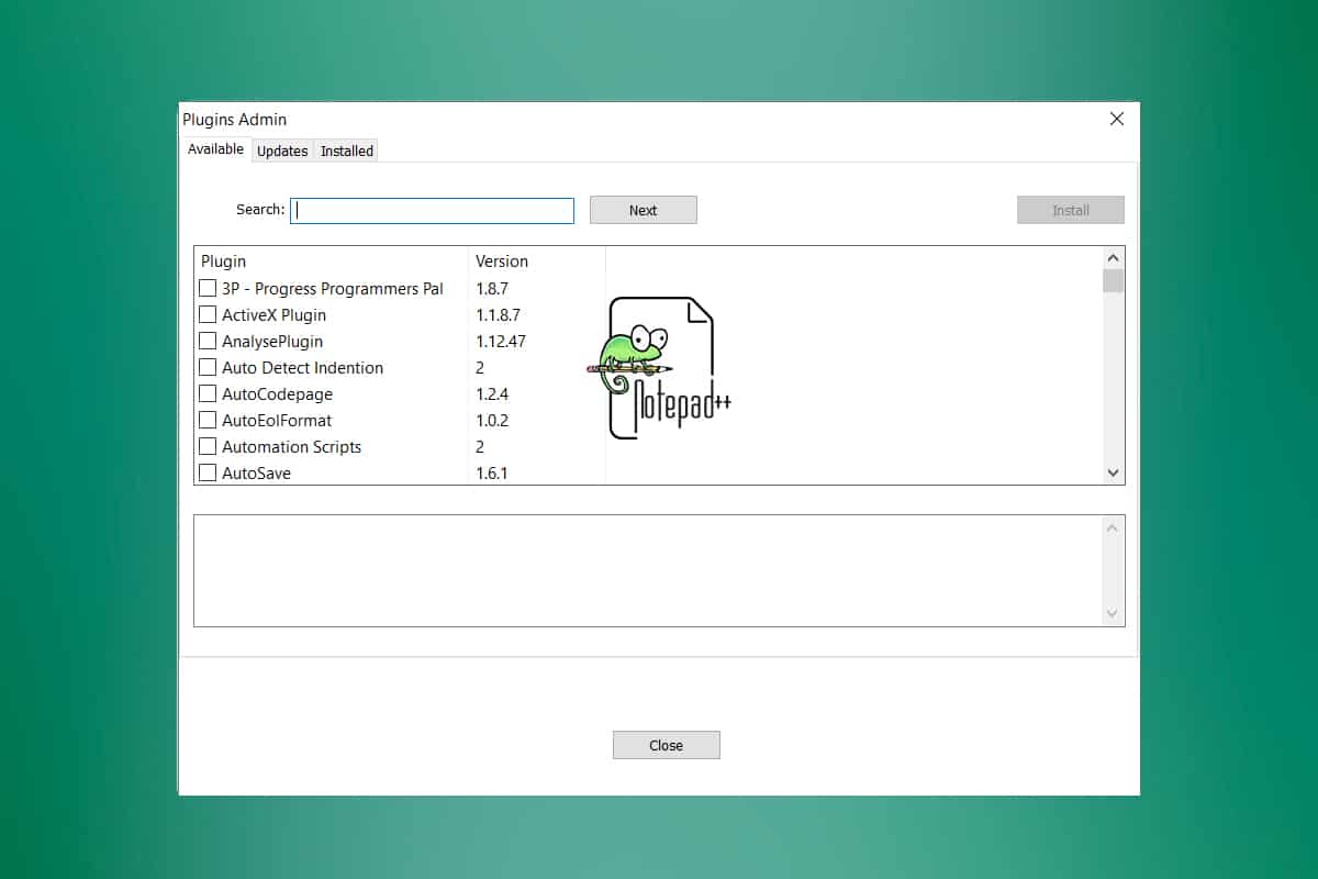 Como adicionar o plug-in do Notepad ++ no Windows 10