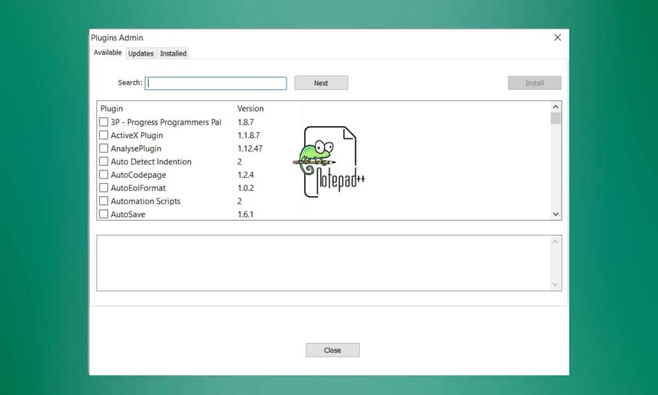 Como adicionar o plug-in do Notepad ++ no Windows 10