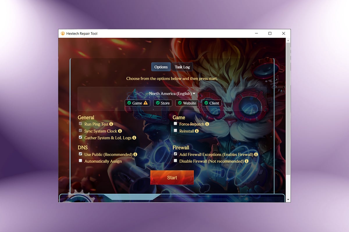 Como baixar a ferramenta de reparo Hextech