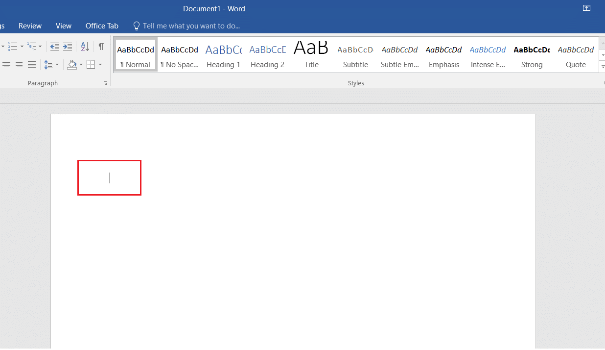 マイクロソフトドキュメントにcursonを配置します