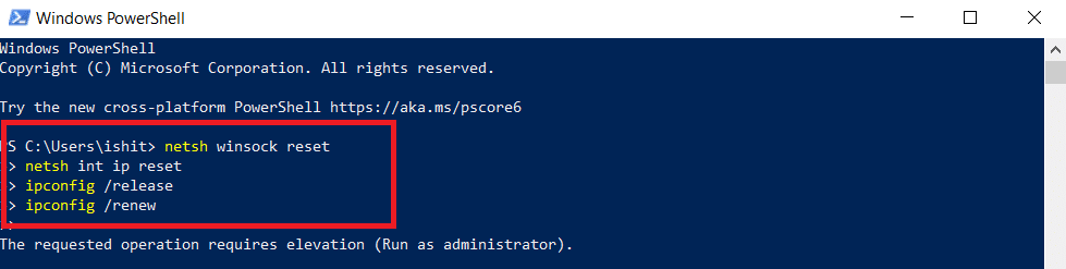 PowerShell Windows. Cara Memperbaiki Adaptor Wi-Fi Tidak Berfungsi Windows 10